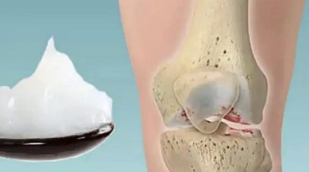 Ilustración editorial: articulación de la rodilla — imagen simbólica